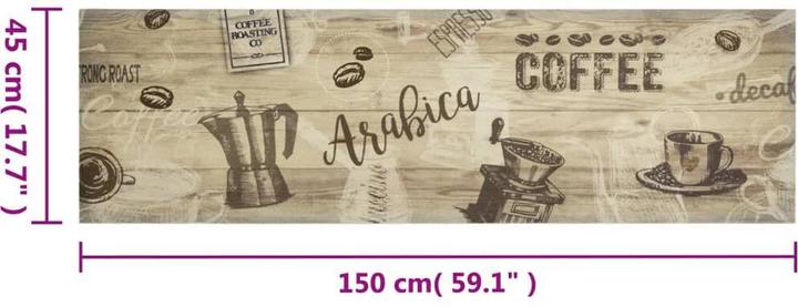 Actual product image VidaXL Kaffee (150 x 45 cm)
