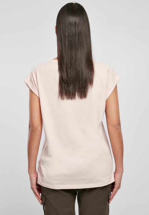 Actual product image Urban Classics Ladies Organic Extended Shoulder Tee (M)