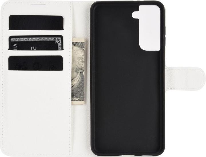 Actual product image Cover-Discount Galaxy S21 - Leather case cover white (Samsung Galaxy S21)