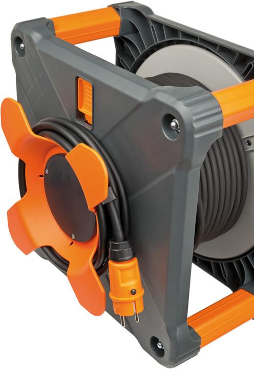 Produktbild Brennenstuhl professionalLINE Kabeltrommel mit Powerblock KC 5100 IP44 50+5m H07RN-F 3G1,5 (50 m, 1.50 mm²)