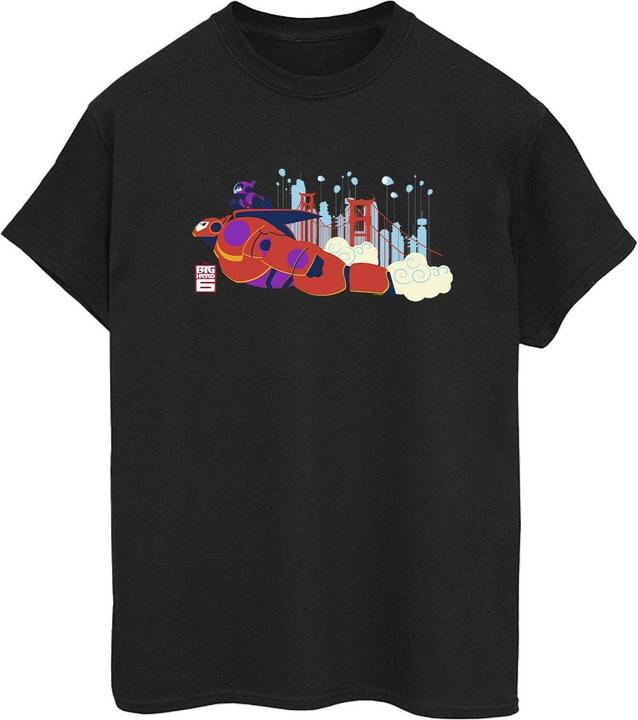 Image du produit Disney - T-shirt BIG HERO BAYMAX HIRO BRIDGE - Femme (S)