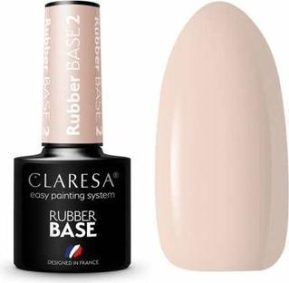 Claresa Rubber Base for hybrid varnish 2 5g (Half-Transparent Light Pink)