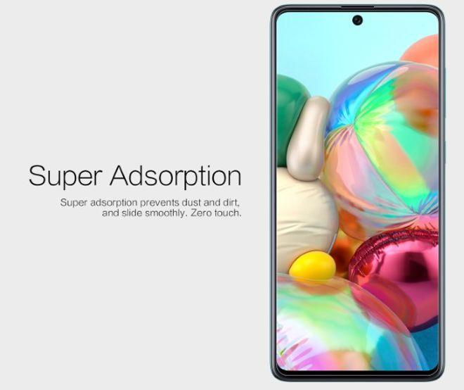 Actual product image Nillkin Super Clear Series Protective Film (1 Piece, Samsung Galaxy A71)