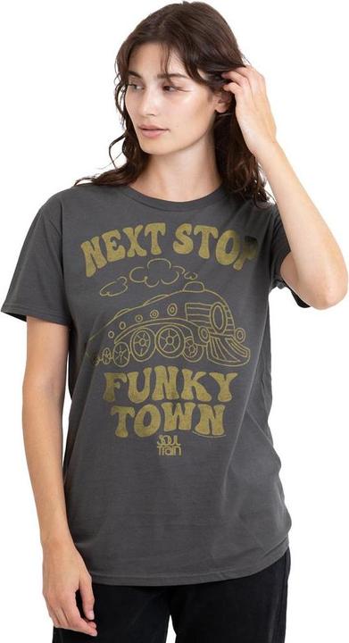 Actual product image Bet Unisex Adult Soul Train Next Stop T-Shirt (M)