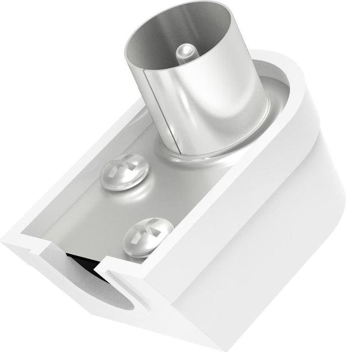 Image du produit Hama Connecteur d'antenne, coude coaxial 90°, à visser (Câble d'antenne)