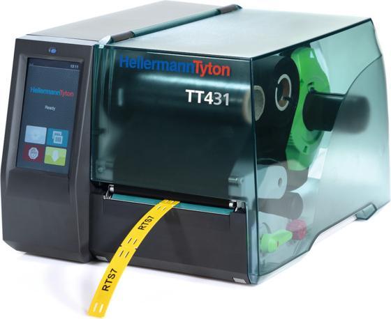 Actual product image HellermannTyton Thermal transfer printer