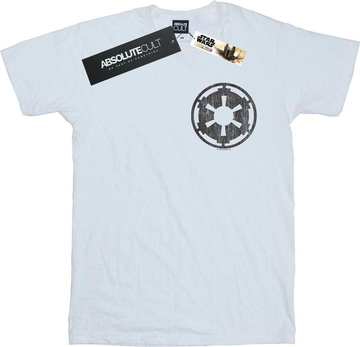 Produktbild Star Wars The Mandalorian Galactic Empire Insignia Breast Print TShirt (XL)