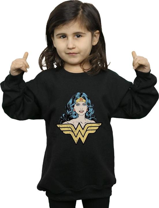 Immagine prodotto Wonder Woman Gaze Felpa Ragazze (140, 146)