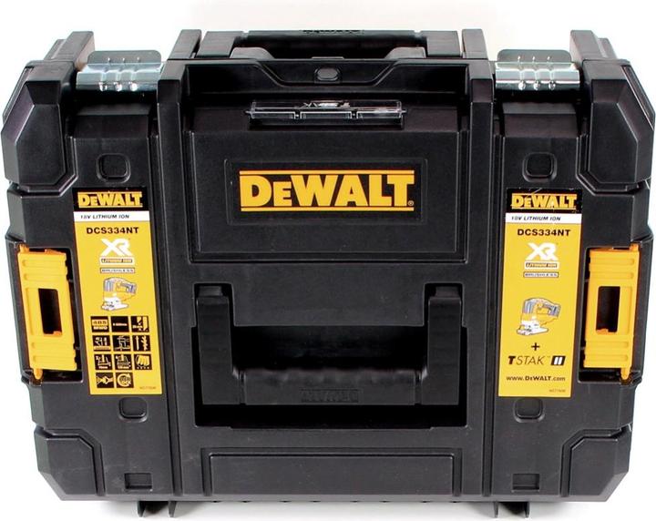 Actual product image DeWalt DCS 334 NT Battery Pendulum Jigsaw 18V Brushless + 1x Battery 4,0Ah + TSTAK - without charger