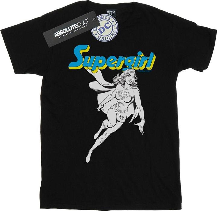 Supergirl Mono Action Pose TShirt (3XL)