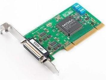 Actual product image Moxa CP-112UL-I-DB9M - 2-port RS-232422485 low-profile Universal PCI board with optical isolation, 0 to