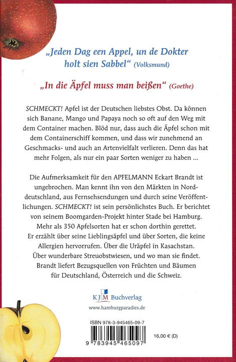 Actual product image Schmeckt! (German, Eckart Brandt, 2015)