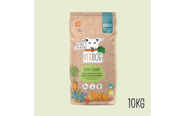 Produktbild Vegdog Green Crunch (Adult, 1 Stk., 10000 g)