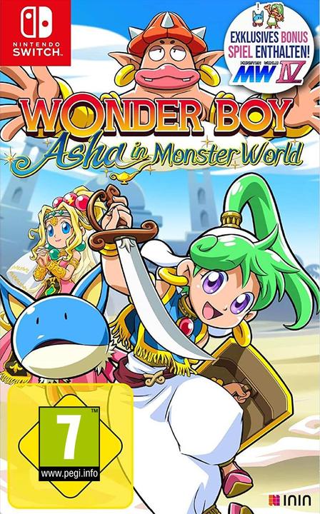 Image du produit ININ Games Wonder Boy : Asha dans le monde des monstres (Switch, Switch Lite, Switch OLED, DE)