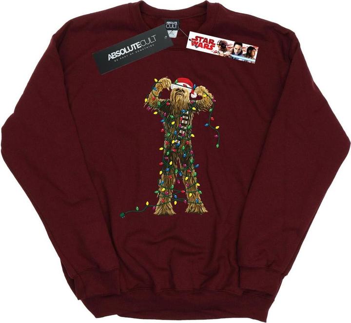 Produktbild Star Wars Chewbacca Christmas Lights Sweatshirt (L)