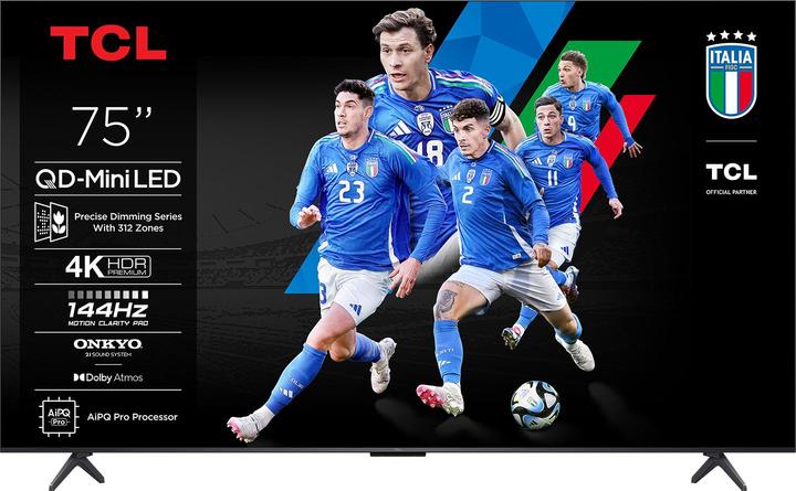 Actual product image TCL 75Q6C (75", Mini-LED, 4K, 2025)