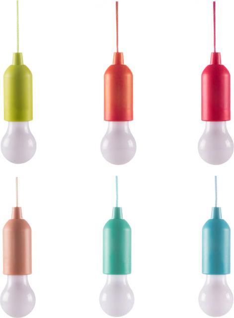 Actual product image InnovaGoods Portable LED light bulb with cord Bulby