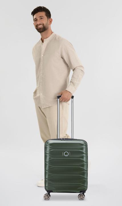 Actual product image Delsey Meteor 4 Rollen Kabinentrolley 55 cm mit Dehnfalte (46 l)