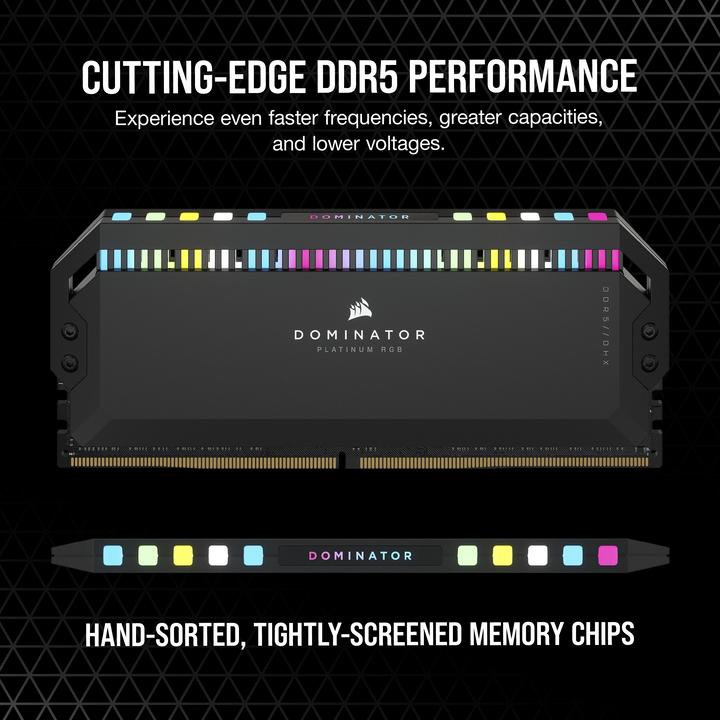 Produktbild Corsair Dominator (2 x 32GB, 6800 MHz, DDR5-RAM, DIMM)