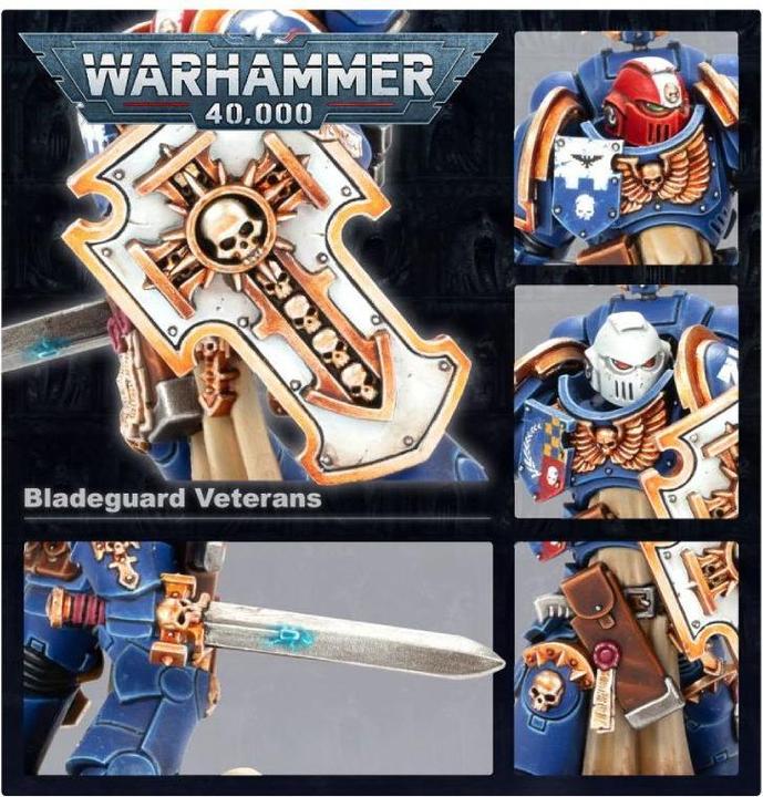 Image du produit Games Workshop Space Marines - Vétérans Bladeguard (Matières plastiques)