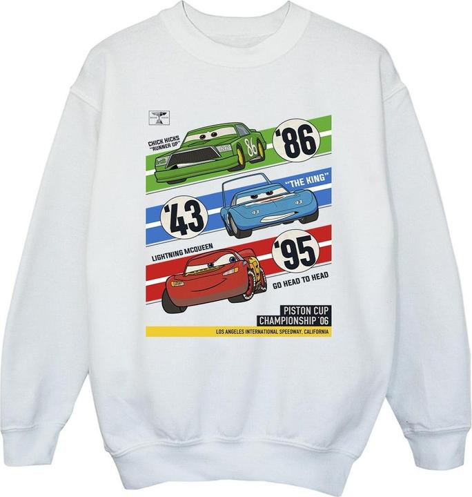 Produktbild Disney Cars Piston Cup Champions Sweatshirt Mädchen (152, 158)