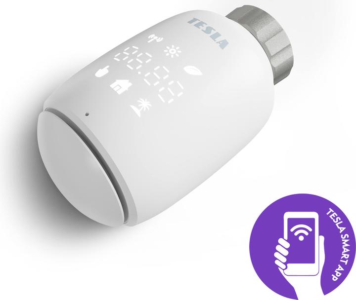 Image du produit Tesla Thermostat de radiateur Smart TV500, blanc