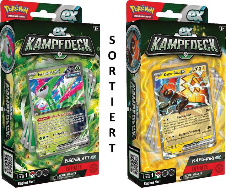 Productafbeelding Pokémon Pokemon EX-Kampfdeck (Duits, Dek)
