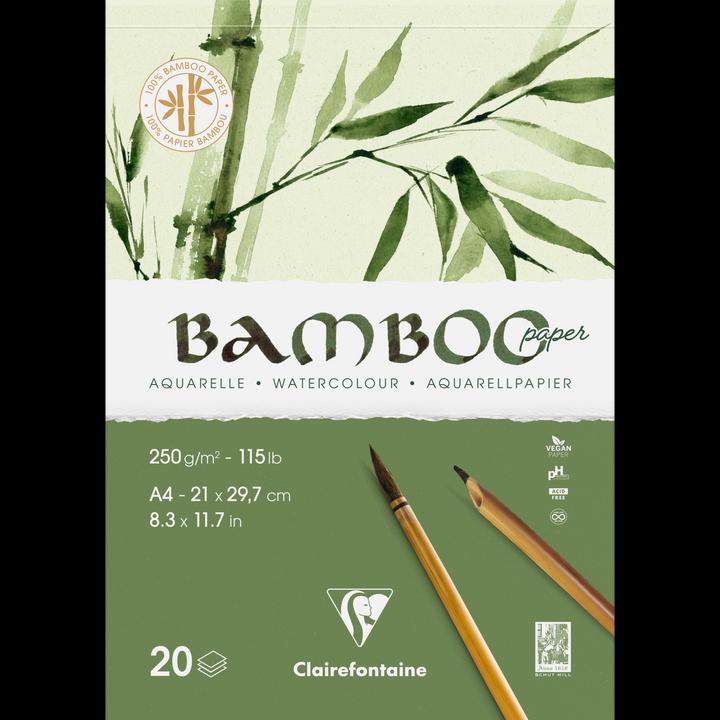Actual product image Clairefontaine Bamboo block (250 g/m², 240 x)