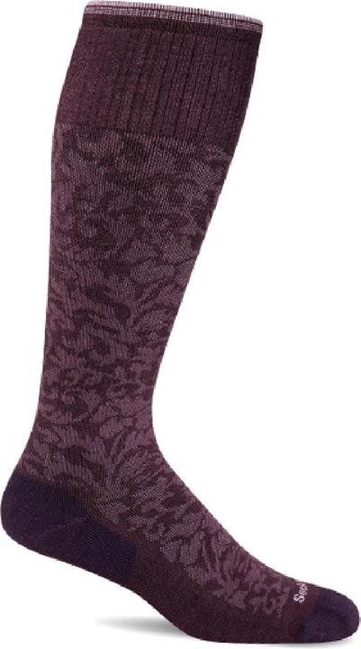 Produktbild Sockwell Damask Kompressionstrümpfe Damen Blackberry S/M 35-38 (S/M)