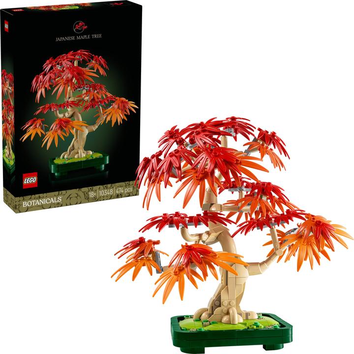 Produktbild LEGO Japanischer Roter Ahorn - Bonsai-Baum (10348, LEGO Botanical)