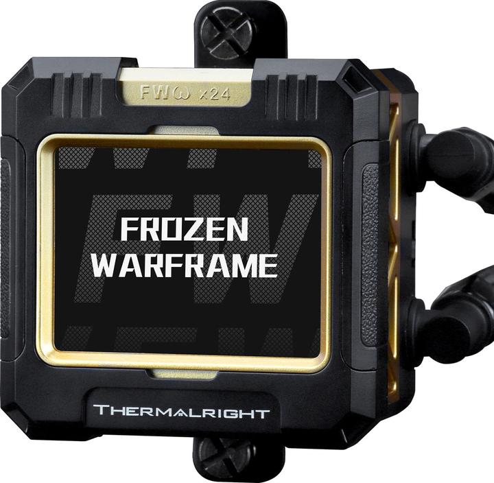 Produktbild Thermalright Frozen Warframe 360 Black ARGB - AIO, 360mm, LCD