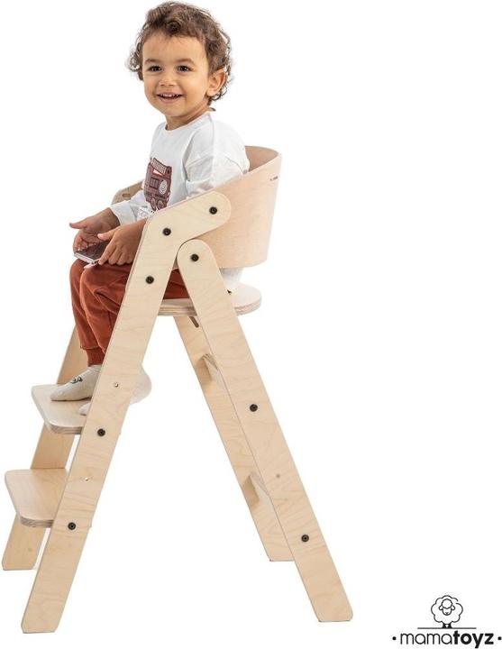 Produktbild MamaToyz My Chair Hochstuhl aus Holz (Hochstuhl)