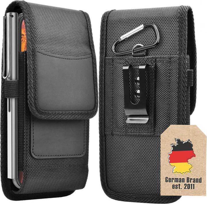 Produktbild Cadorabo Universale Schutzhülle für Sony Xperia Z4 MINI / Z3 PLUS COMPACT Tasche mit Gürtelclip (Sony Xperia Z4 Mini)