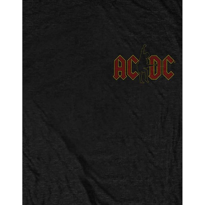 Immagine prodotto AC/DC Hard As Rock Maglietta Stampa posteriore Adulto Unisex (XL)