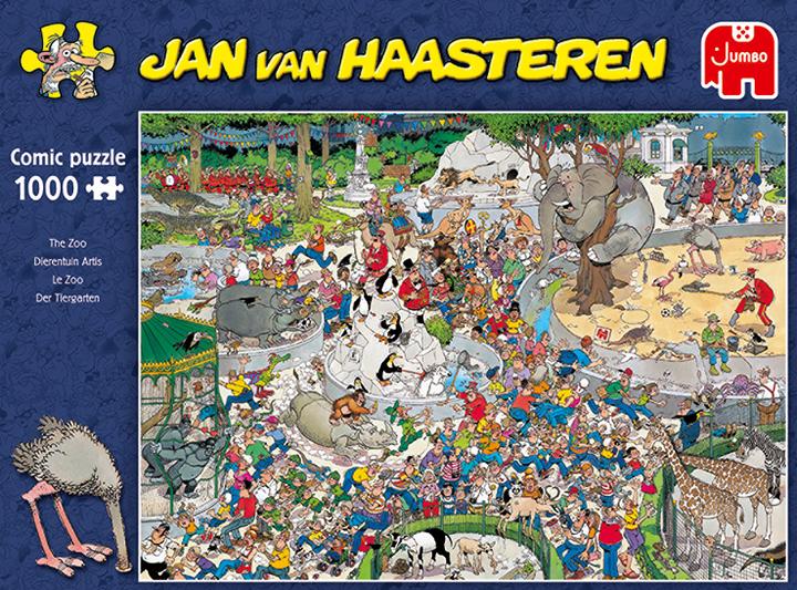 Produktbild Jumbo Jan van Haasteren Im Zoo (1000 Teile)