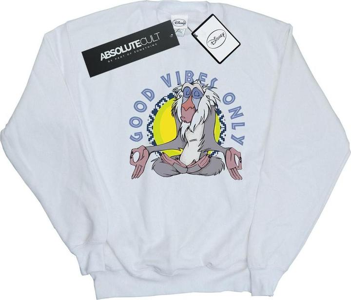 Immagine prodotto Disney The Lion King Rafiki Good Vibes Only Felpa Donna (L)