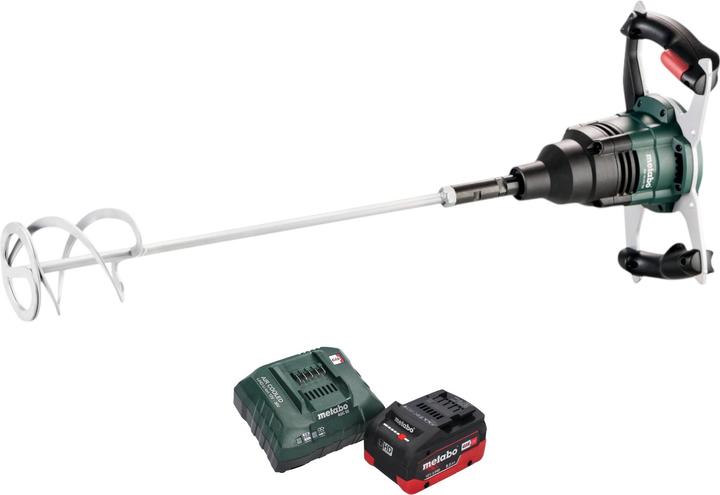 Metabo RW 18 LTX 120 Battery-powered agitator 18 V 40 l mixing capacity 1x LiHD battery 8.0 Ah + charger