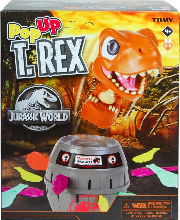 Actual product image Tomy Jurassic World - Pop up T-Rex (Multilingual)
