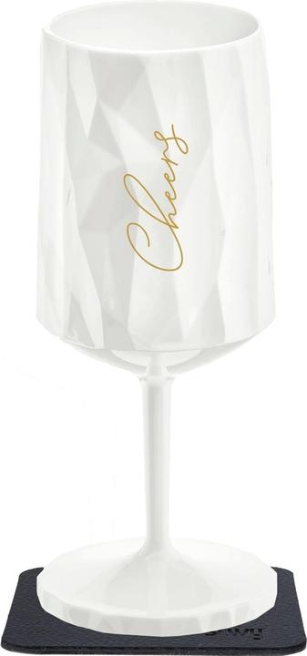 Immagine prodotto Silwy Magnete in plastica per vino in vetro Cheers (30 cl, 1 Occhiali, Bicchieri da vino rosso)