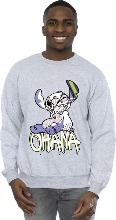 Produktbild Disney Lilo And Stitch Ohana Graffiti Sweatshirt (S)