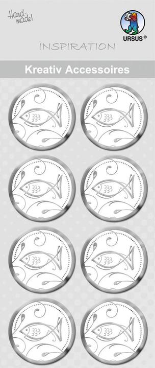 Image du produit Ursus Accessoires créatifs "Charity", poissons argentés