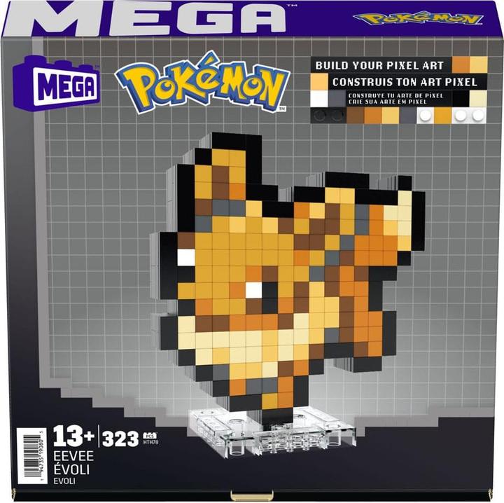 Produktbild MEGA Pokémon Evoli Pixel Art
