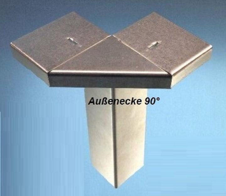 Produktbild Green Split Ecke Aussen für Schneckenzaun 90grad