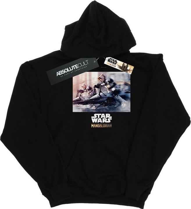 Actual product image Star Wars Boys The Mandalorian Scout Troopers Hoodie (140, 146)