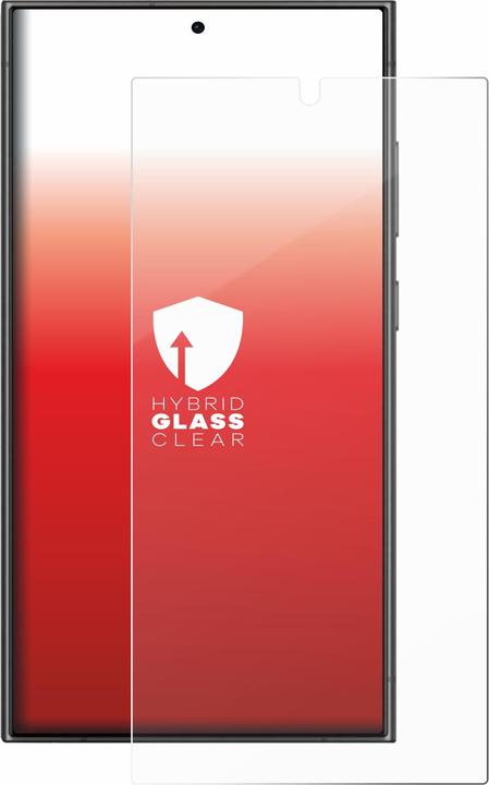 Actual product image upscreen Scratch Shield armoured glass film (1 Piece, Samsung Galaxy S24 Ultra)