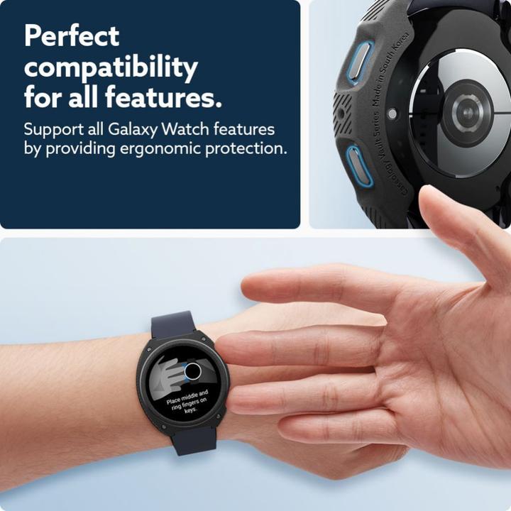 Image du produit Caseology Vault Case pour Samsung Galaxy Watch 7 (44mm) - Noir mat