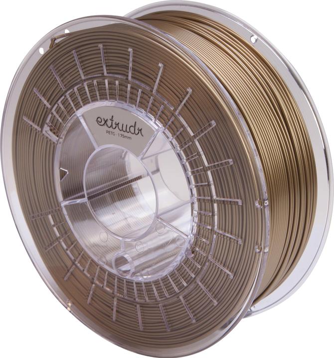 Actual product image Extrudr PETG Bronze 1.75 mm 1.100 g (PETG, 1.75 mm, 1.10 g, Gold)