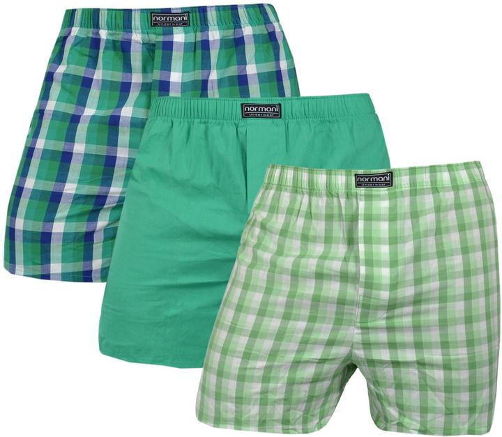 Normani 3 Stück Herren Web Boxershorts