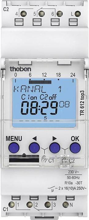 Actual product image Theben TR 612 top3 (4-pole)