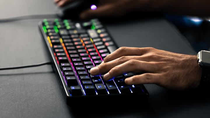 Actual product image CHERRY G80-3000N RGB TKL - Keyboard - backlighting (US, Cable)